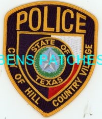 TEXAS,HILL COUNTRY VILLAGE POLICE 4